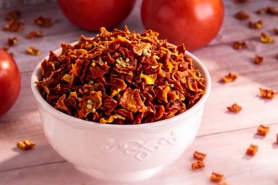 Tomate em flocos